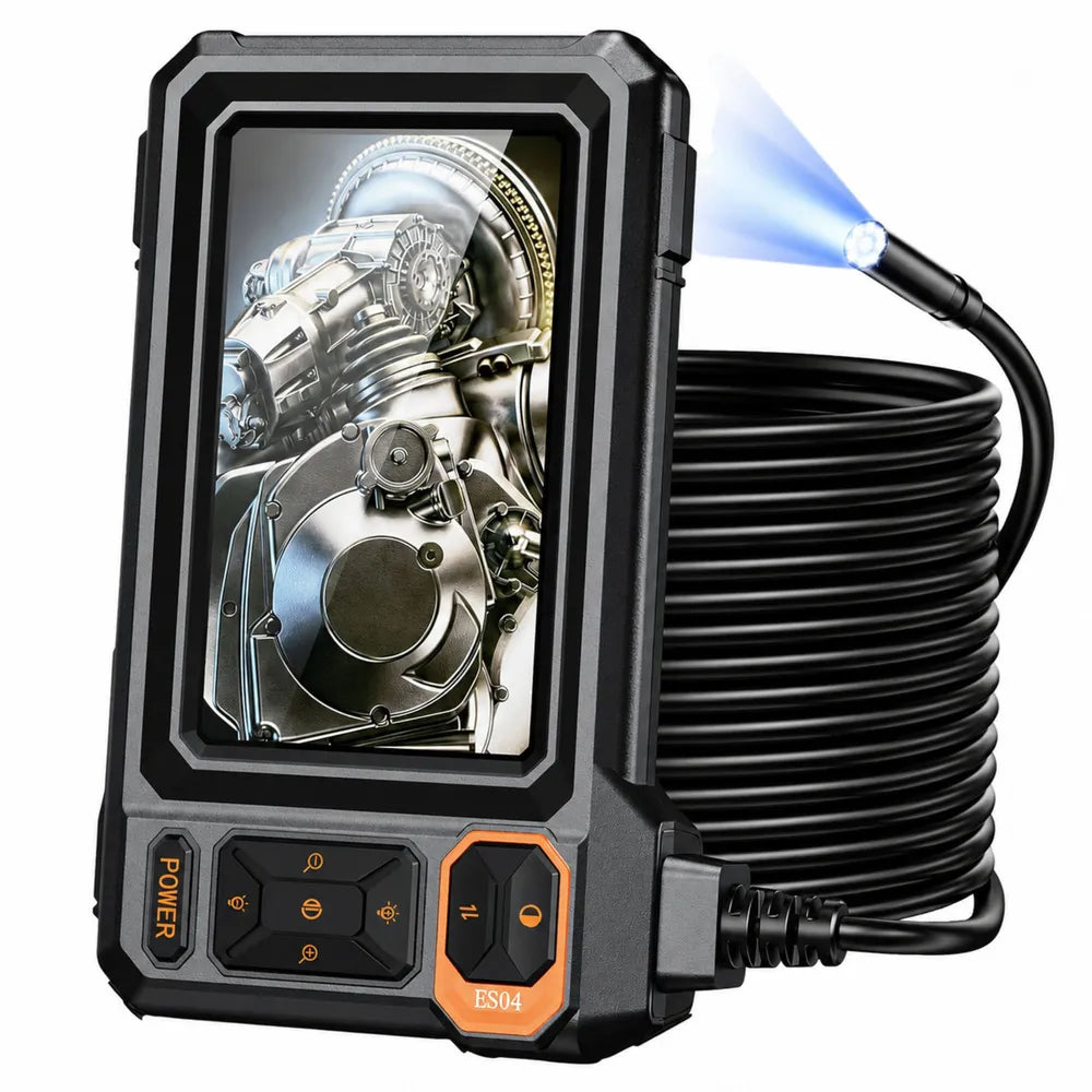 Pramoninis endoskopas su LCD ekranu, 14 × 19 × 17 cm, 753 g
