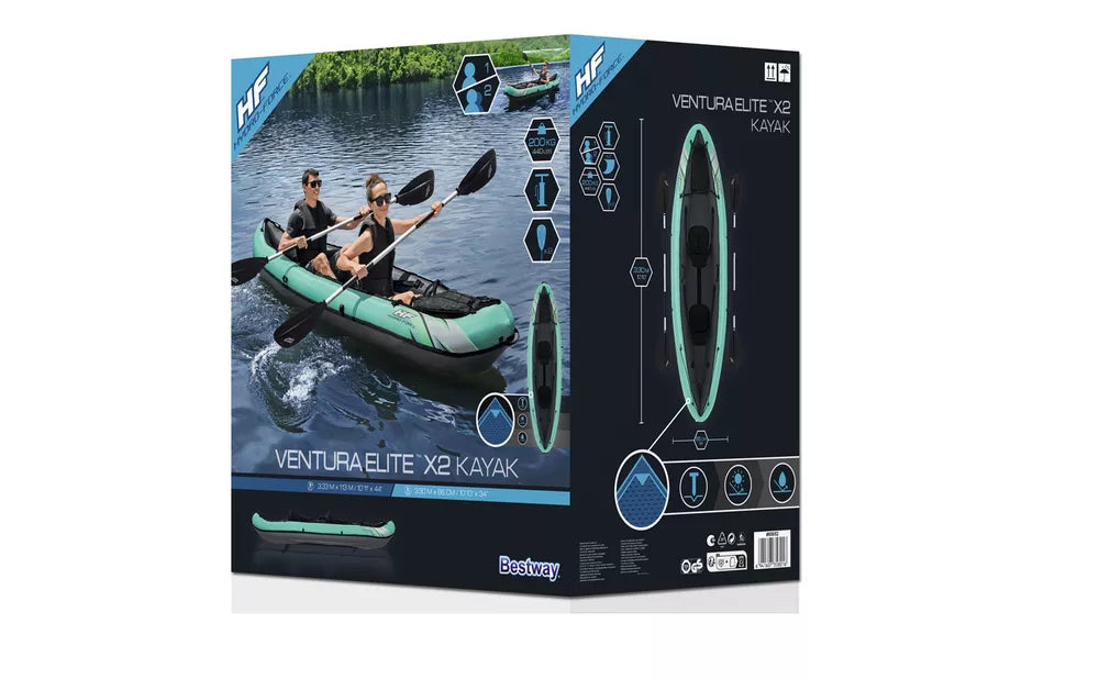 Pripučiama baidarė HYDRO-FORCE Ventura Elite X2, 330 × 94 cm