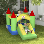 Pripučiama pilis su čiuožykla Play and Fun, 3-10 metų vaikams, daugiaspalvė