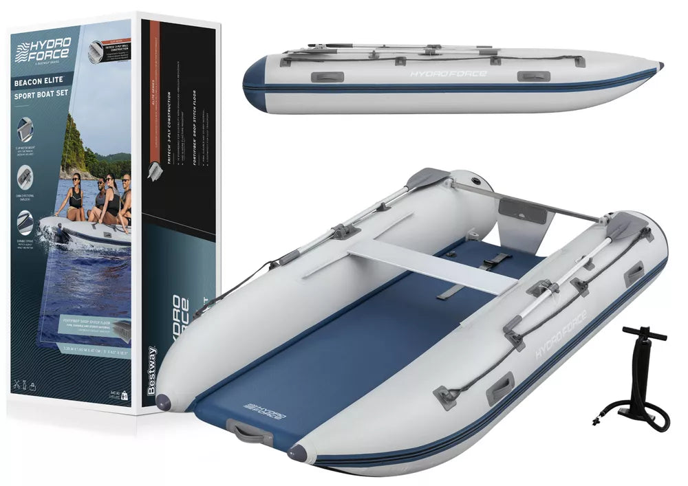 Pripučiama sportinė valtis Hydro-Force Beacon Elite, 40 × 120 × 30 cm