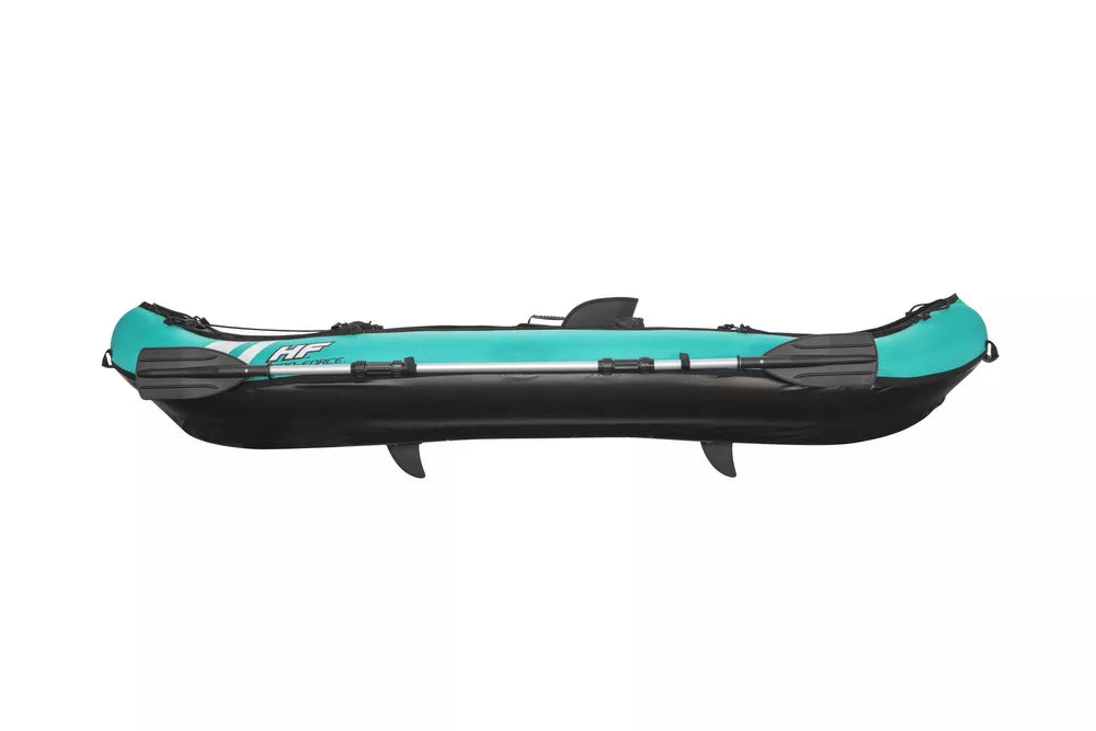 Pripučiama vienvietė baidarė Hydro-Force Ventura, 280 cm, su priedais, turkio spalvos