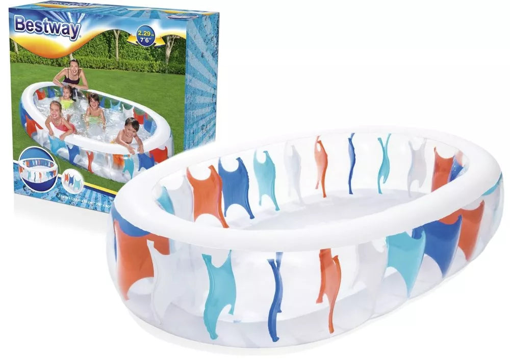 Pripučiamas baseinas Bestway, 229 × 152 × 51 cm, 542 l