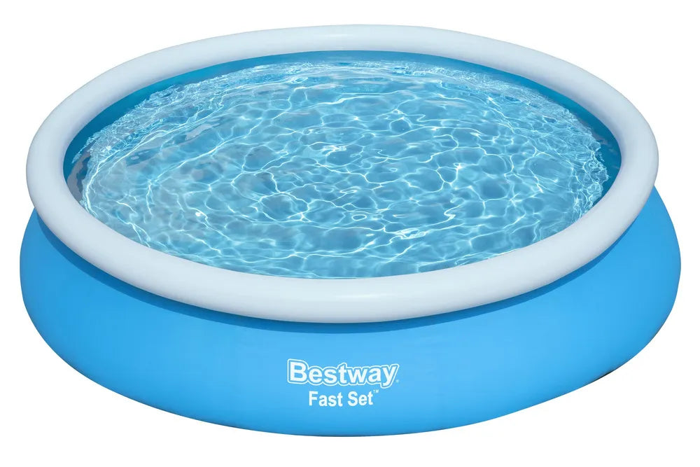 Pripučiamas baseinas Bestway Fast Set, 366 cm, mėlynas
