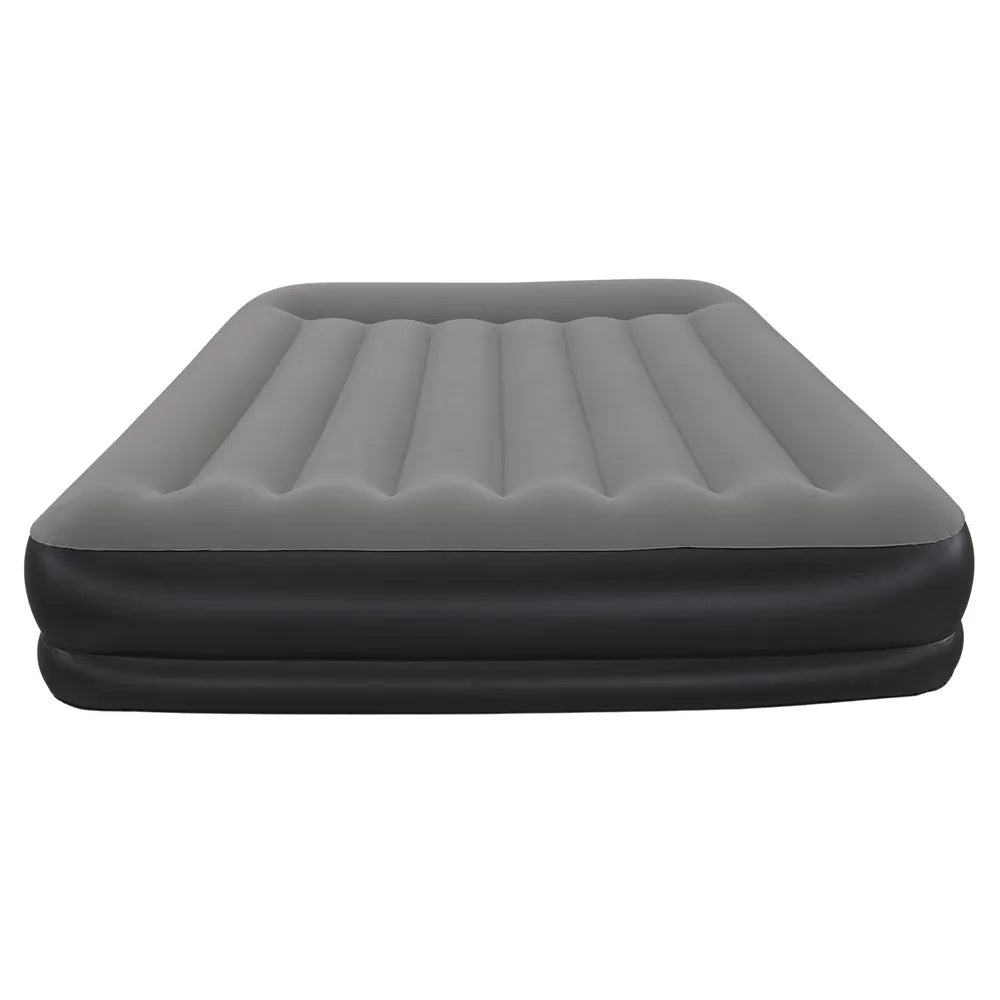 Pripučiamas čiužinys Bestway Tritech, 203 × 152 × 36 cm, pilkas