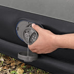 Pripučiamas čiužinys Bestway Tritech, 203 × 152 × 36 cm, pilkas