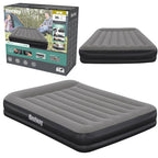 Pripučiamas čiužinys Bestway Tritech, 203 × 152 × 36 cm, pilkas