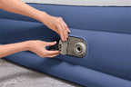 Pripučiamas čiužinys Bestway Tritech, su integruota elektrine pompa, 203 × 152 × 46 cm, pilkas