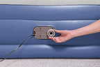 Pripučiamas čiužinys Bestway Tritech, su integruota elektrine pompa, 203 × 152 × 46 cm, pilkas