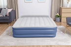 Pripučiamas čiužinys Bestway Tritech, su integruota elektrine pompa, 203 × 152 × 46 cm, pilkas