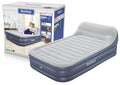 Pripučiamas dvivietis čiužinys Bestway, su integruota pompa ir USB jungtimi, 200 × 130 cm, mėlynas