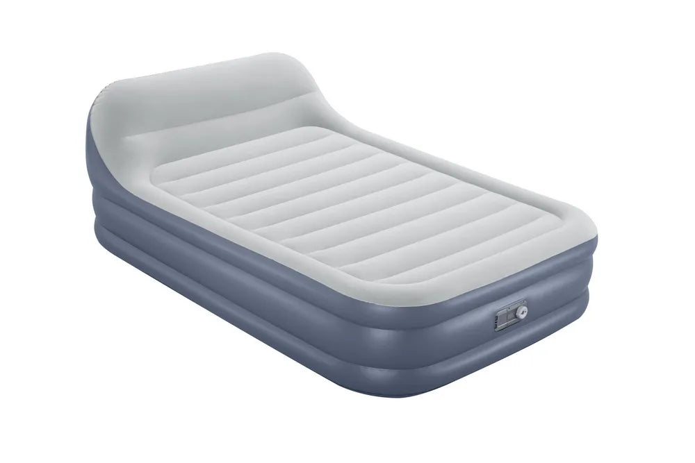 Pripučiamas dvivietis čiužinys Bestway, su integruota pompa ir USB jungtimi, 200 × 130 cm, mėlynas