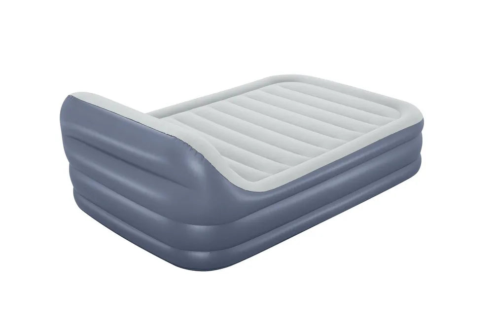 Pripučiamas dvivietis čiužinys Bestway, su integruota pompa ir USB jungtimi, 200 × 130 cm, mėlynas