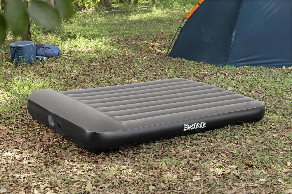 Pripučiamas oro čiužinys Bestway Tritech, su pagalve, 203 × 152 × 30 cm