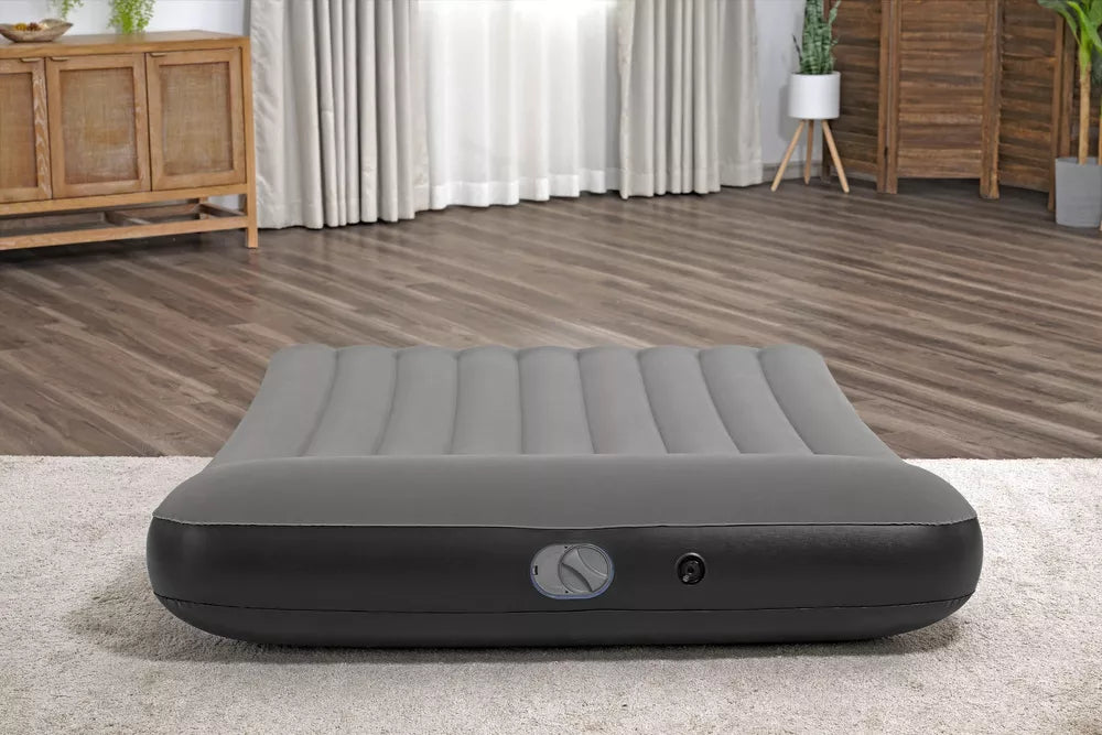 Pripučiamas oro čiužinys Bestway Tritech, su pagalve, 203 × 152 × 30 cm