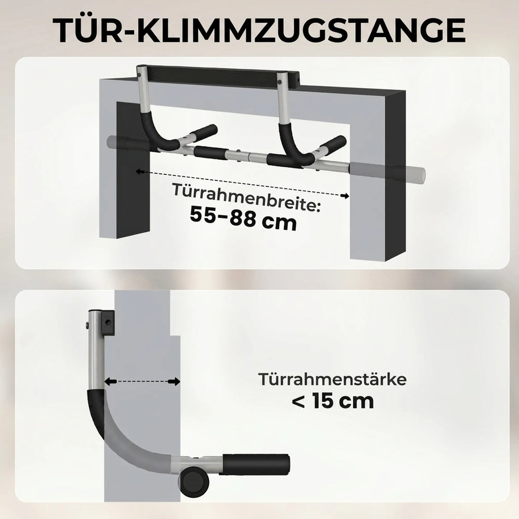 Prisitraukimo skersinis, reguliuojamas, iki 110 kg, juodas