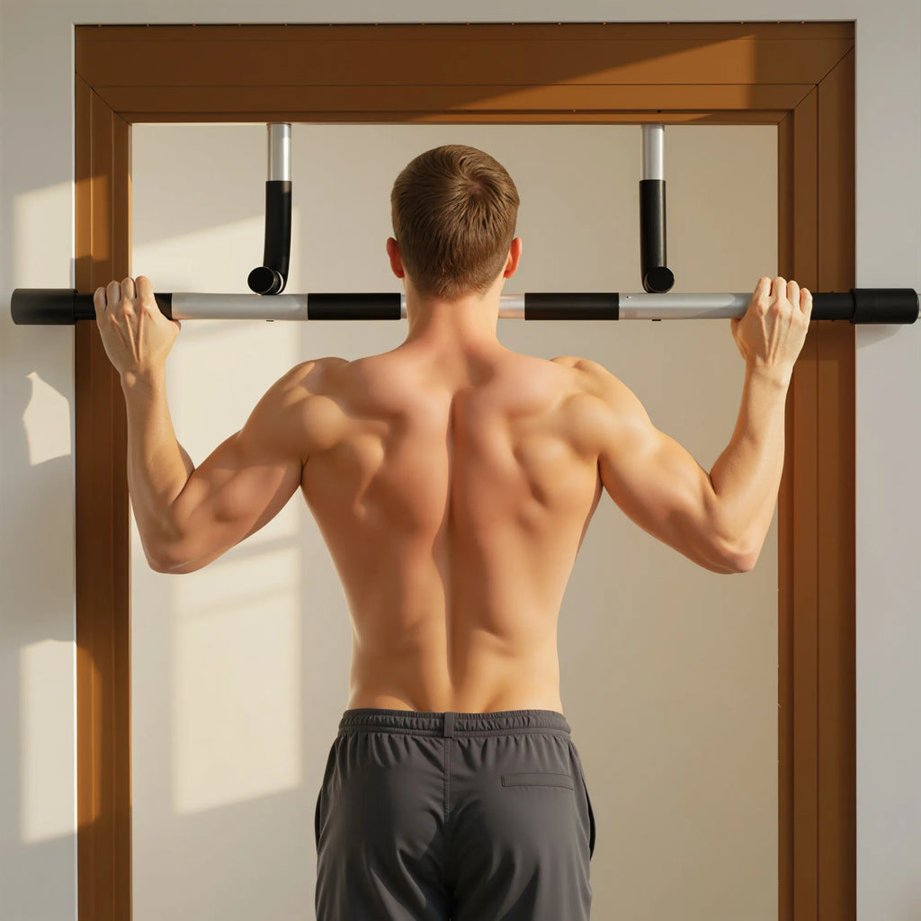 Prisitraukimo skersinis, reguliuojamas, iki 110 kg, juodas