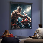 Projektoriaus ekranas 178 × 178 cm, 99 colių, formatas 1:1, juodas