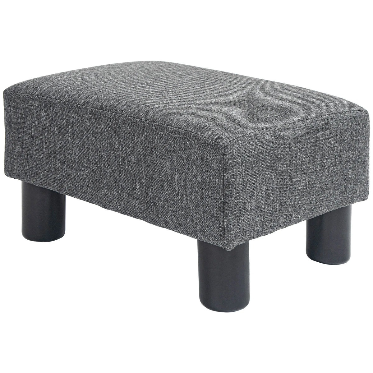 Pufas kojoms 40x30x24 cm, tamsiai pilkas