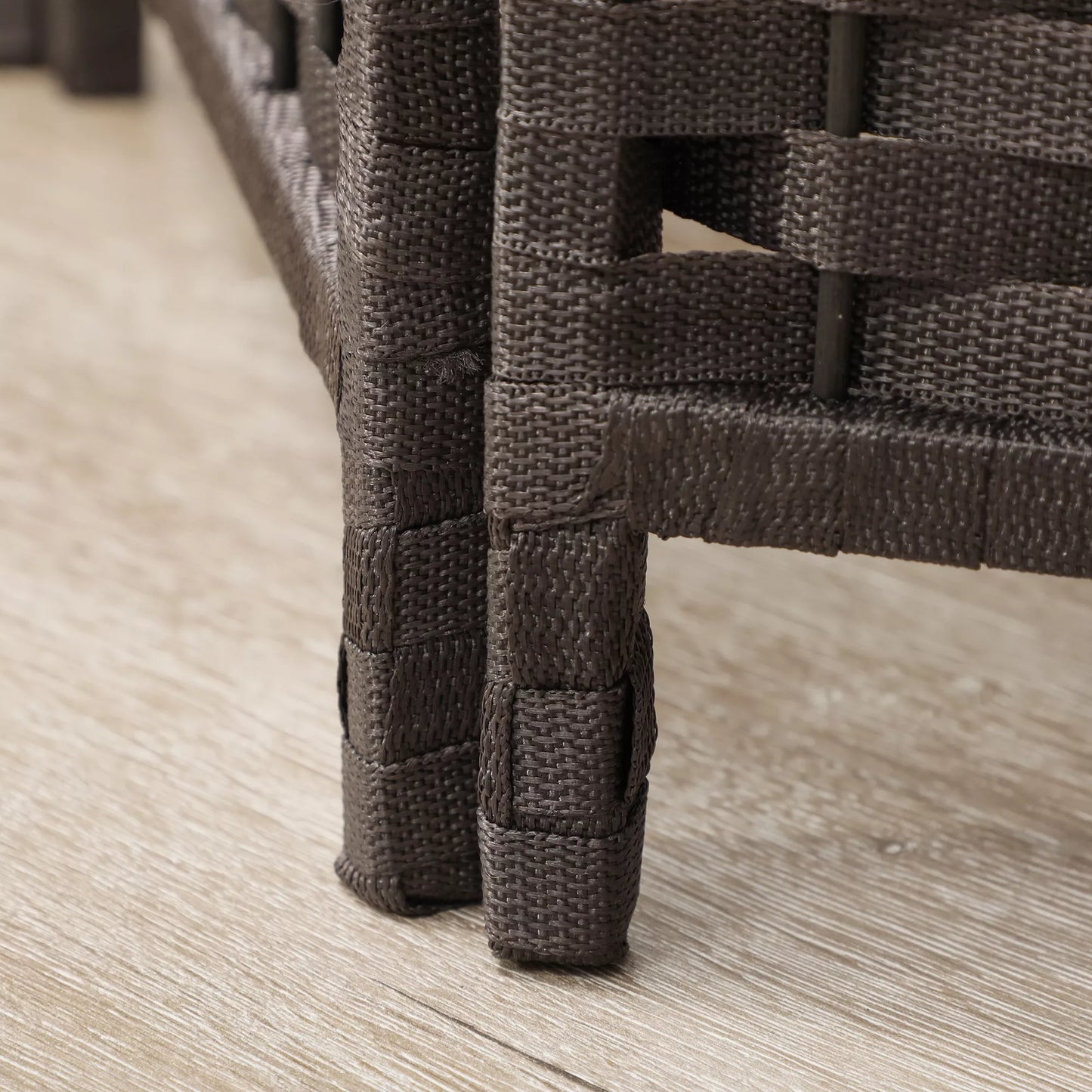 6 dalių sulankstoma kambario pertvara, privatumo užsklanda svetainei, miegamajam, namų biurui, ruda