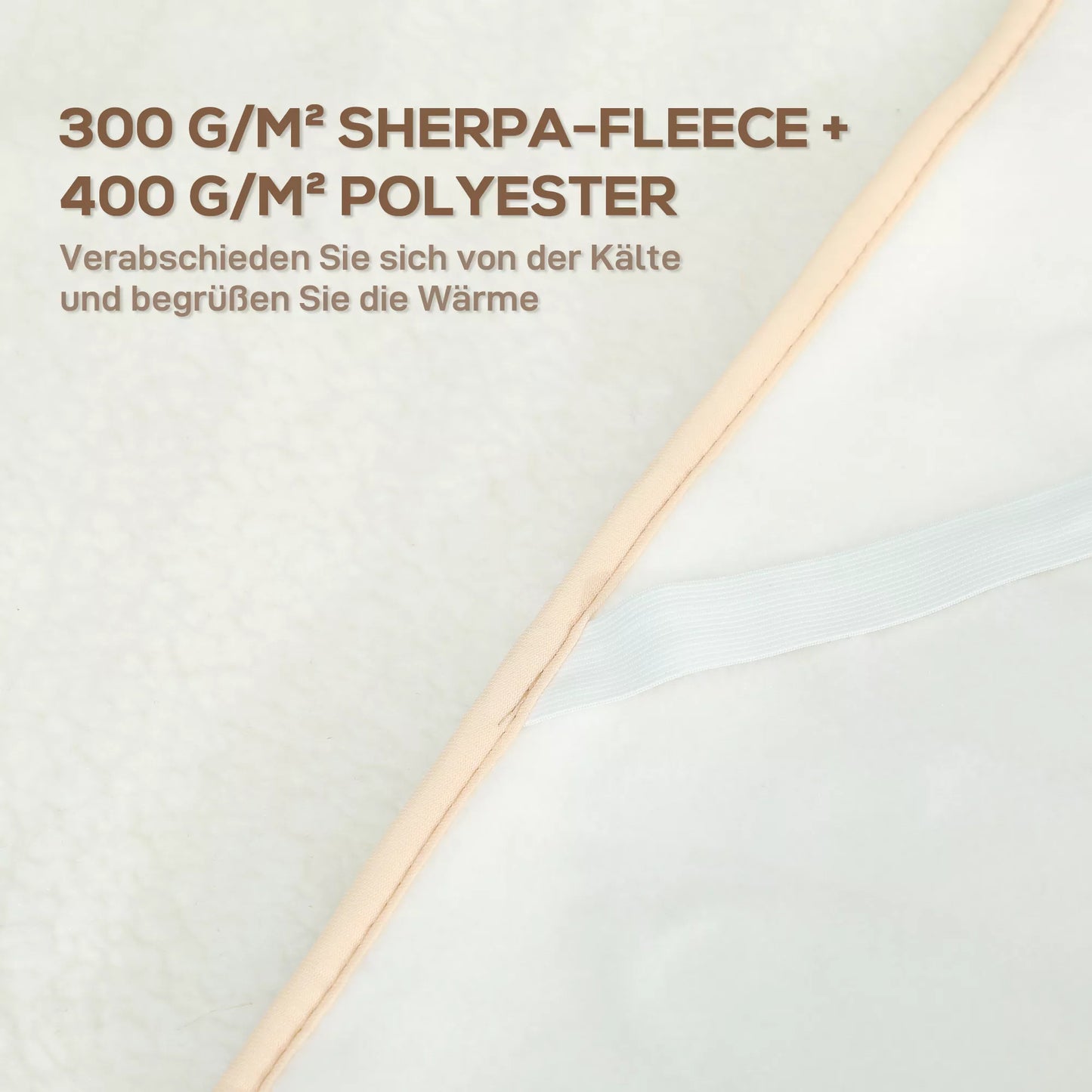 Šildoma antklodė su dviejų zonų valdymu 160 x 140 cm, skalbiama skalbimo mašinoje, su 5 šildymo lygiais, 10 valandų laikmačiu, apsauga nuo perkaitimo