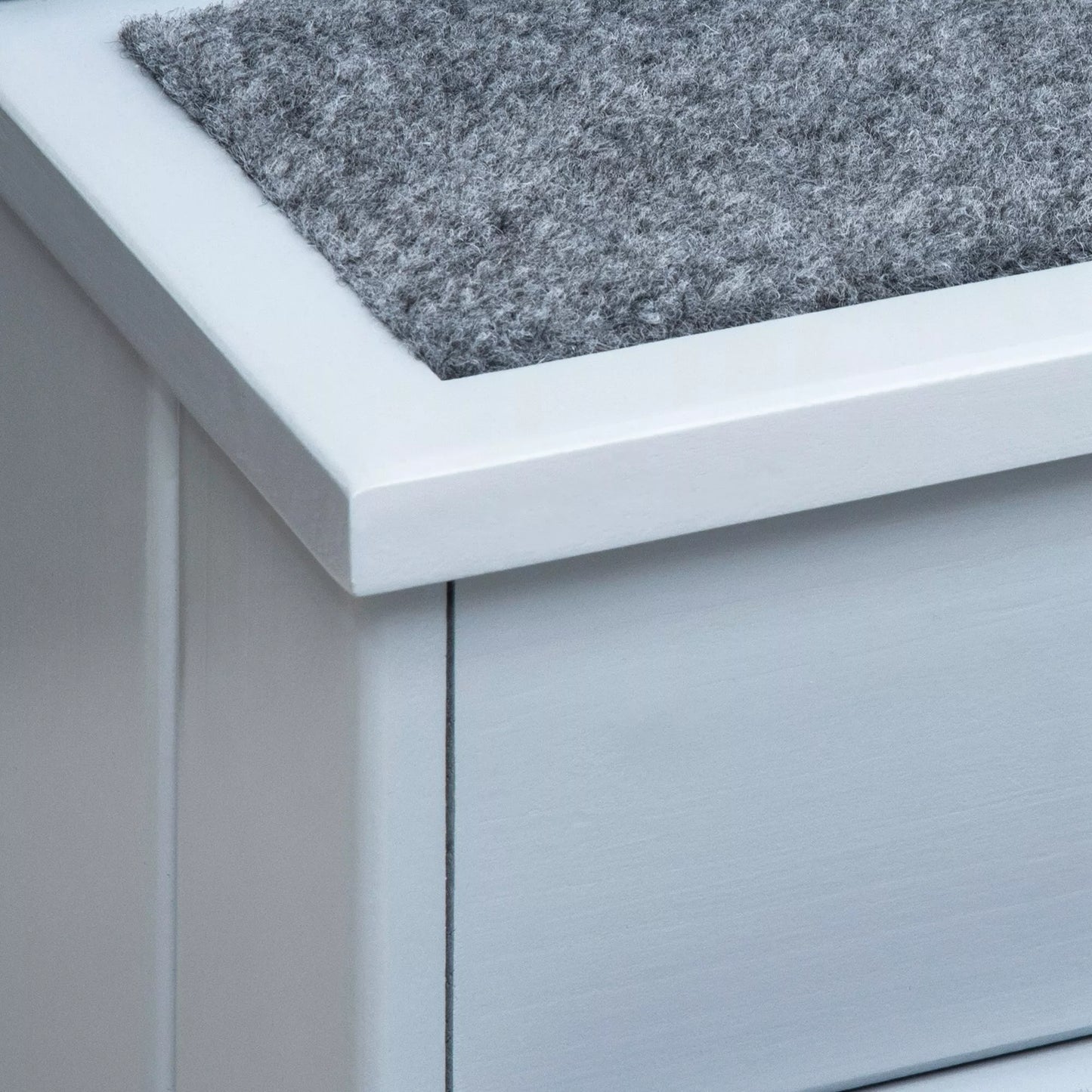 3 pakopų šunų laipteliai, 38 cm aukščio, naminių gyvūnėlių laipteliai, skirti mažiems ir vidutinio dydžio šunims, katelių laipteliai, šunų rampa, pagalbinė priemonė įlipimui į lovą, sofą, fotelį ir automobilį, pilkos spalvos