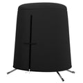 Lauko baldų dangtis Baldų dangtis Apsauginis baldų tentas, atsparus atmosferos poveikiui, 196 cm x 196 cm x 230 cm, juodas