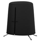Lauko baldų dangtis Baldų dangtis Apsauginis baldų tentas, atsparus atmosferos poveikiui, 196 cm x 196 cm x 230 cm, juodas