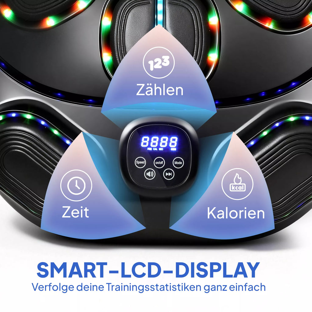 Music Boxing Machine, elektroninė LED bokso mašina su dvigubomis smūgių zonomis, „Bluetooth“ pirštinėmis ir 9 greičiais