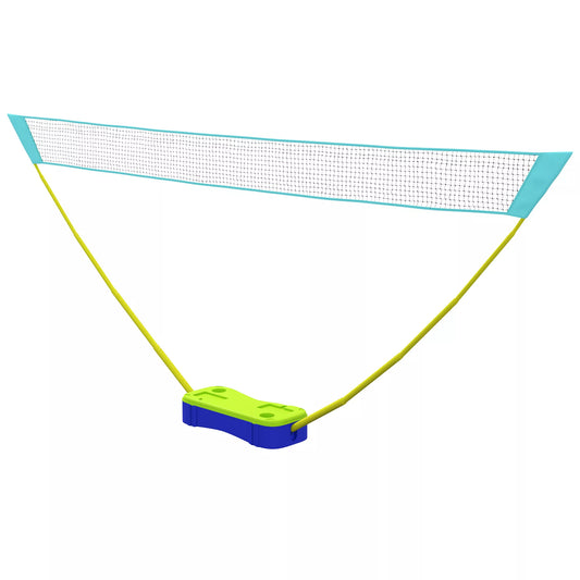 Badmintono ir tinklinio tinklo komplektas, 3 dalių, 400 cm x 22,4 cm x 155 cm, Juoda + Mėlyna + Žalia