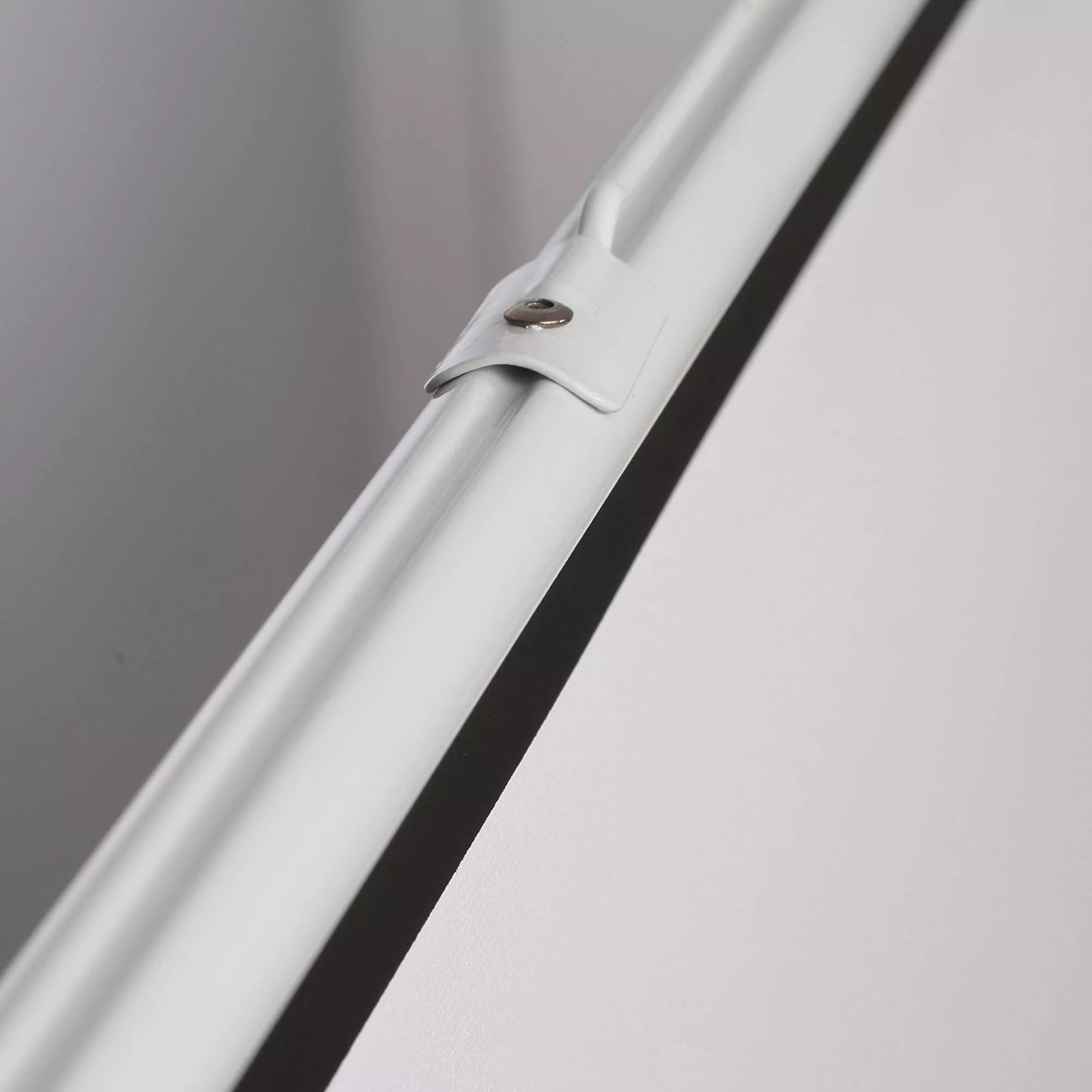 Projektorinė drobė 4:3 formatu, kino ekranas, pristatymų paviršius namams ar biurui, balta