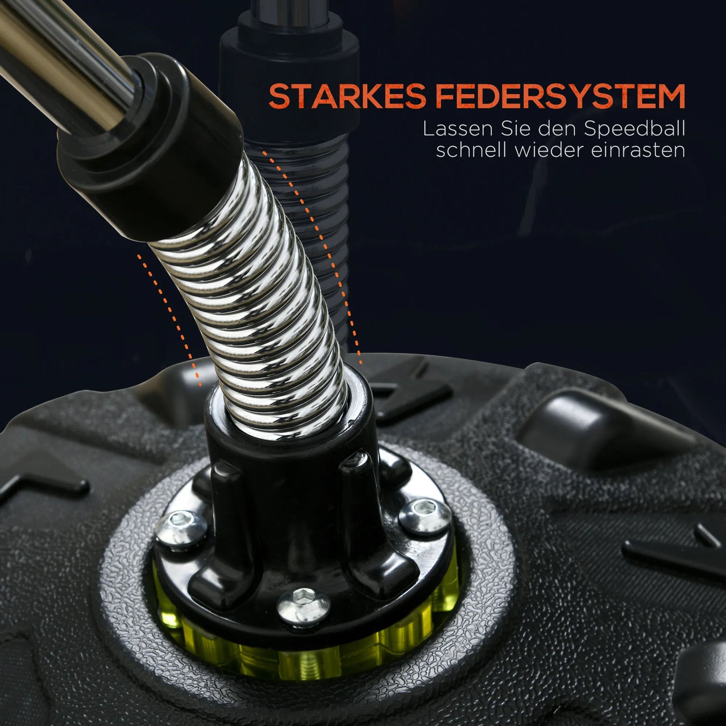 Smūgių maišas, aukštis reguliuojamas 147-165 cm, užpildoma bazė, plienas, Juoda+Raudona+Balta