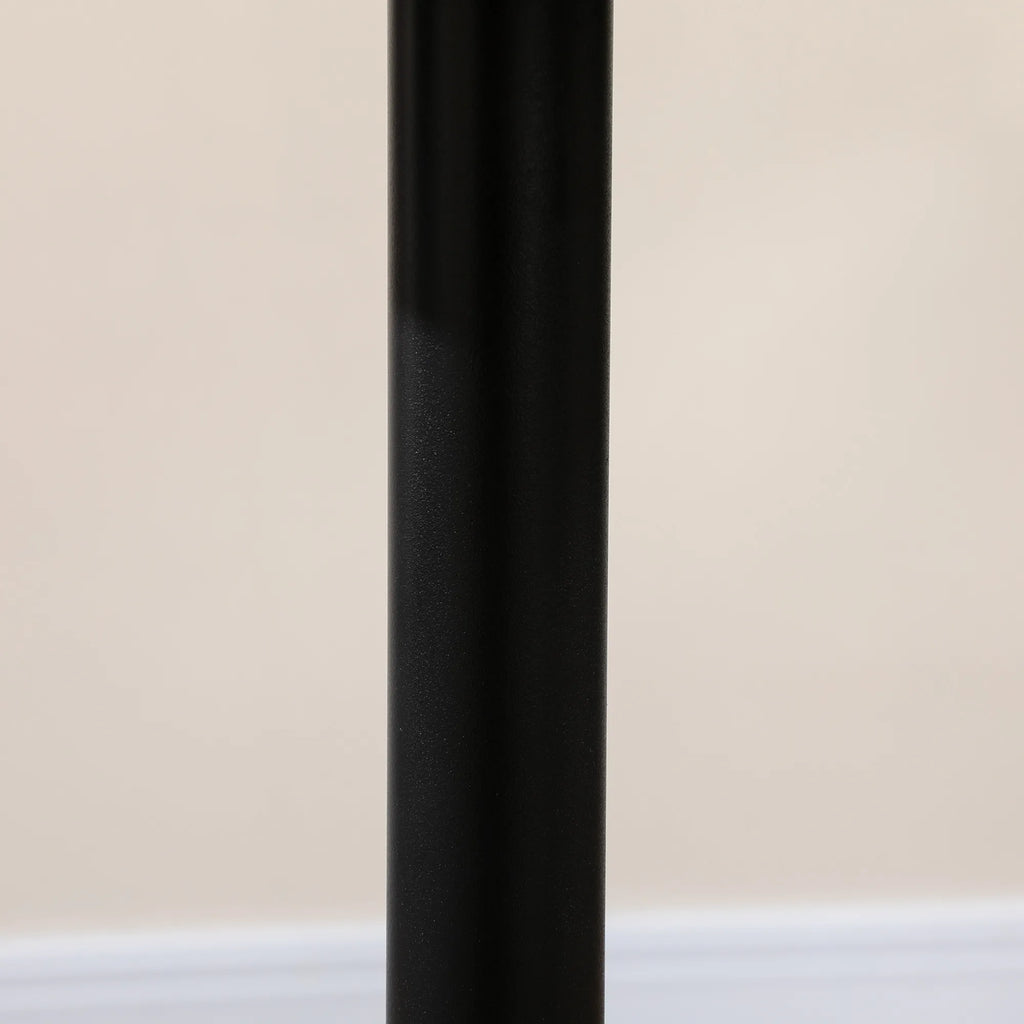 Valgomasis stalas 2 asmenims, apvalus, juodas, 70 x 70 x 75 cm