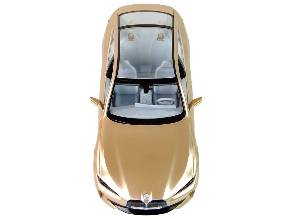 RC automobilis, BMW i4, 1:14, auksinis