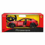 RC automobilis Ferrari Purosangue, 1:14, raudonas