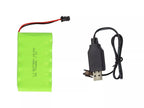 RC tankų rinkinys, 2 vnt., 7,2 V, infraraudonųjų spindulių mūšio sistema