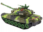 RC tankų rinkinys, 2 vnt., 7,2 V, infraraudonųjų spindulių mūšio sistema