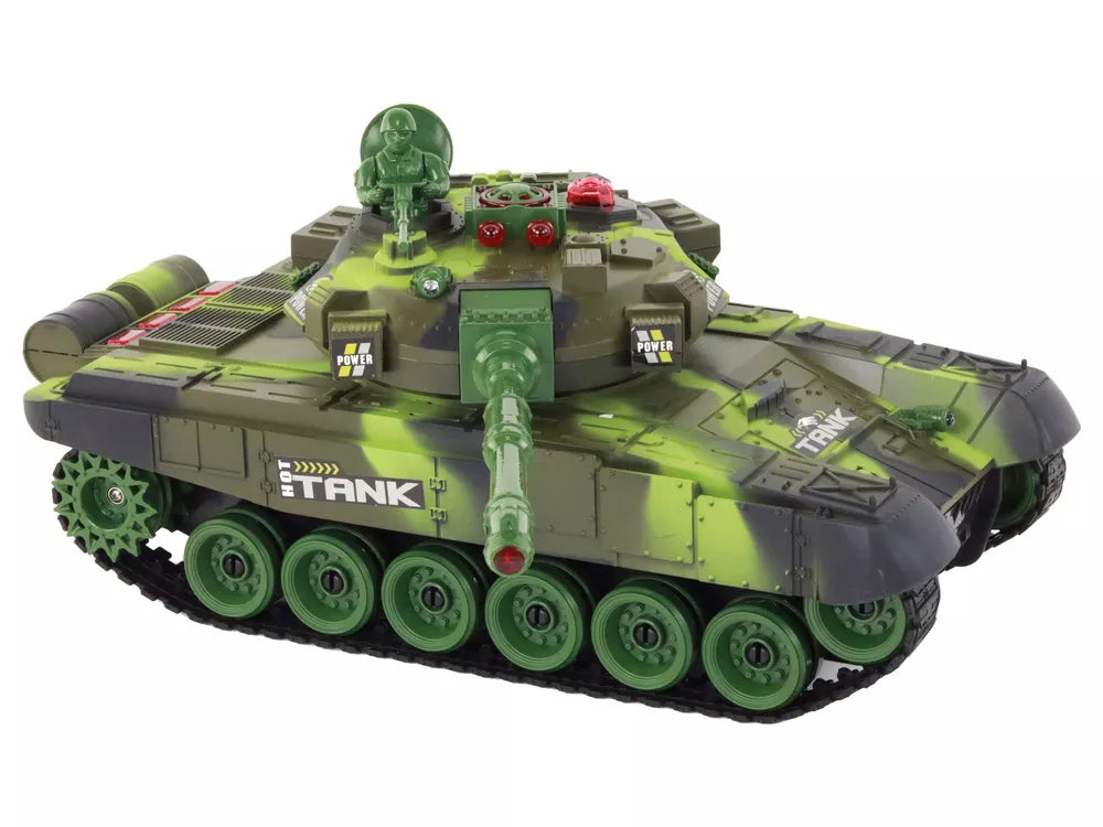 RC tankų rinkinys, 2 vnt., 7,2 V, infraraudonųjų spindulių mūšio sistema