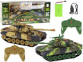 RC tankų rinkinys, 2 vnt., 7,2 V, infraraudonųjų spindulių mūšio sistema