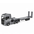 RC vilkikas Scania 770S su puspriekabe, 1:18, sidabrinis