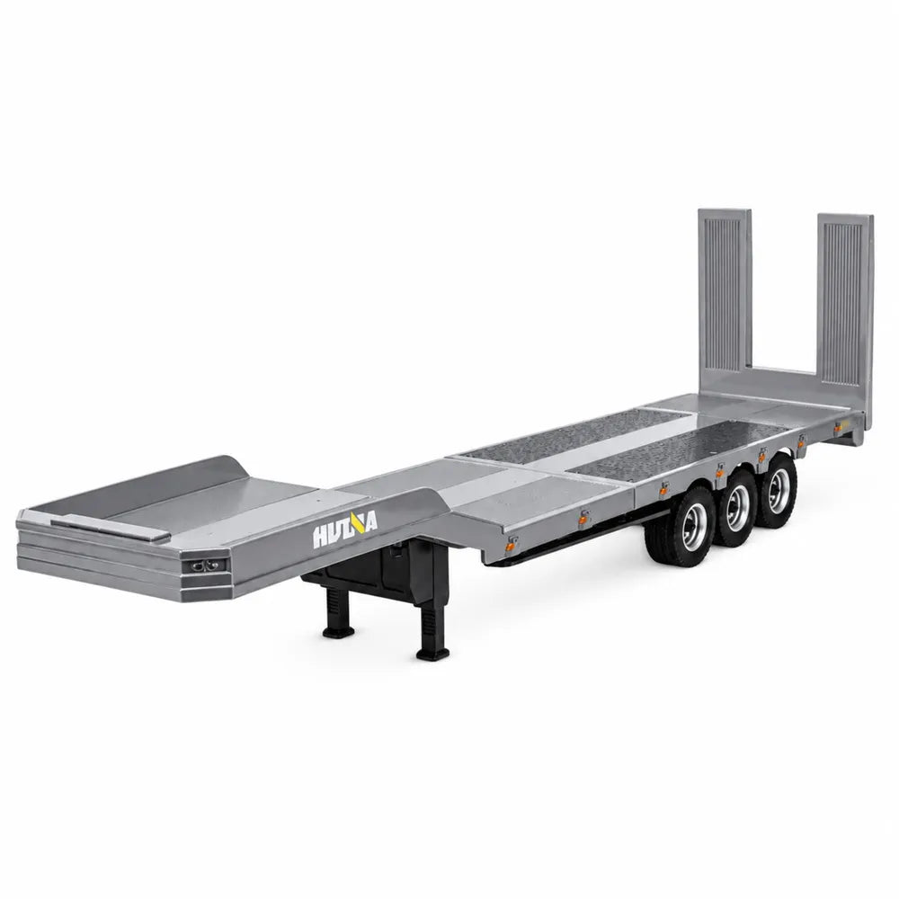 RC vilkikas Scania 770S su puspriekabe, 1:18, sidabrinis