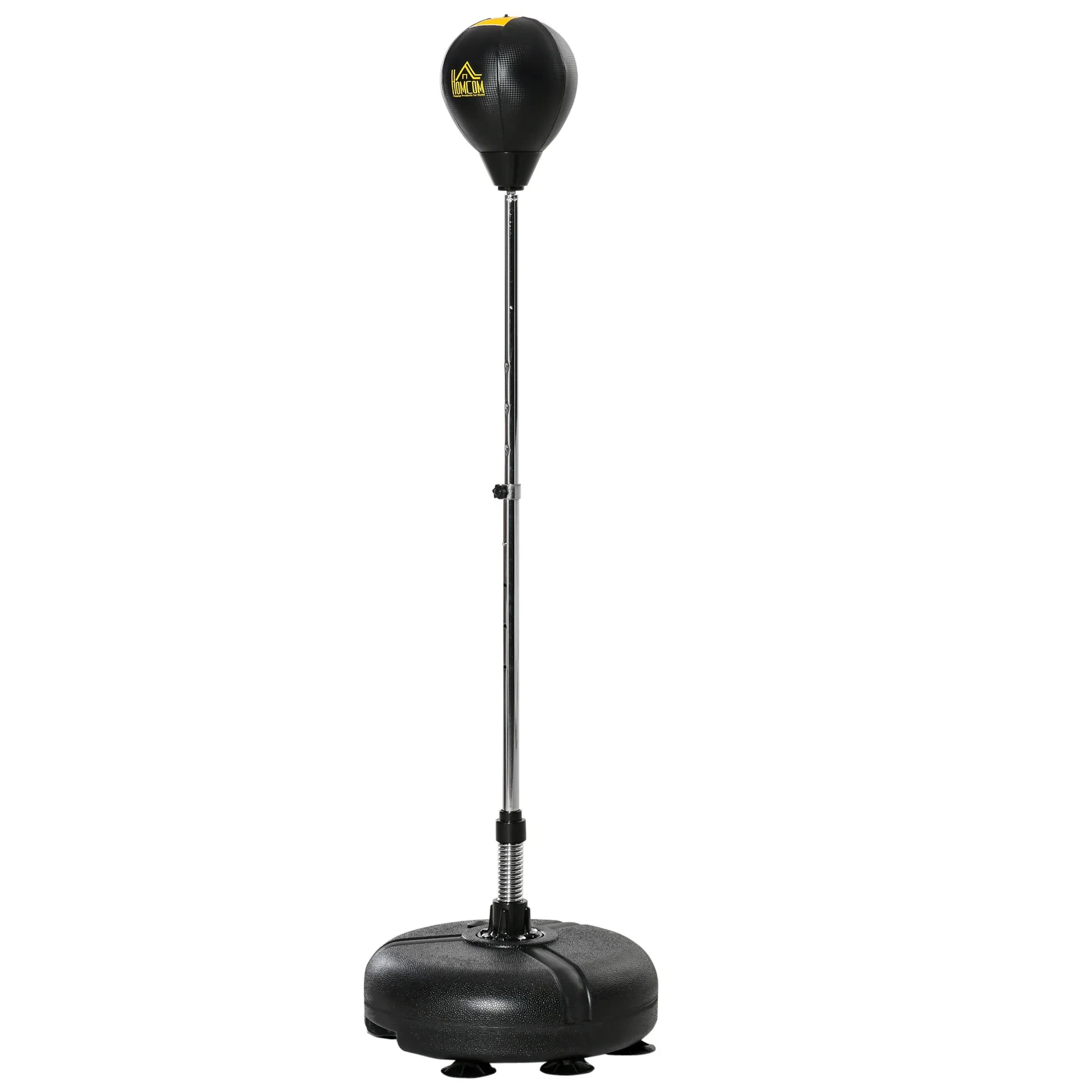 Reguliuojamas bokso kriaušės stovas, 133–151 cm, juodas