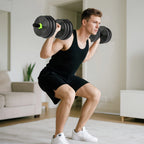 Reguliuojamas svarmenų komplektas 25 kg, žalias
