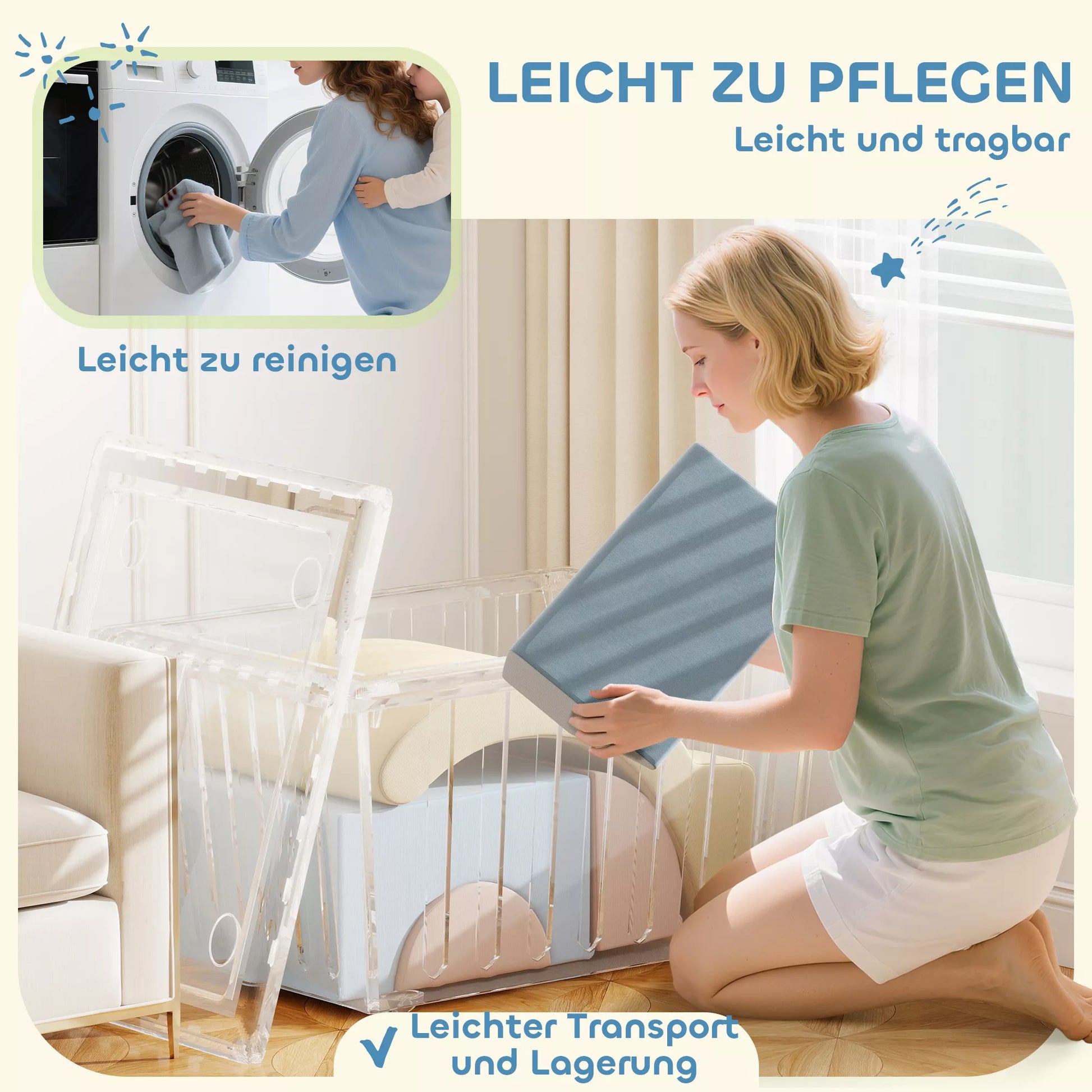 5 vnt. putų lipimo blokų rinkinys, apmuštas aksomu, lengvas, skirtas statyti, ropinėti, lipti, spalvotas