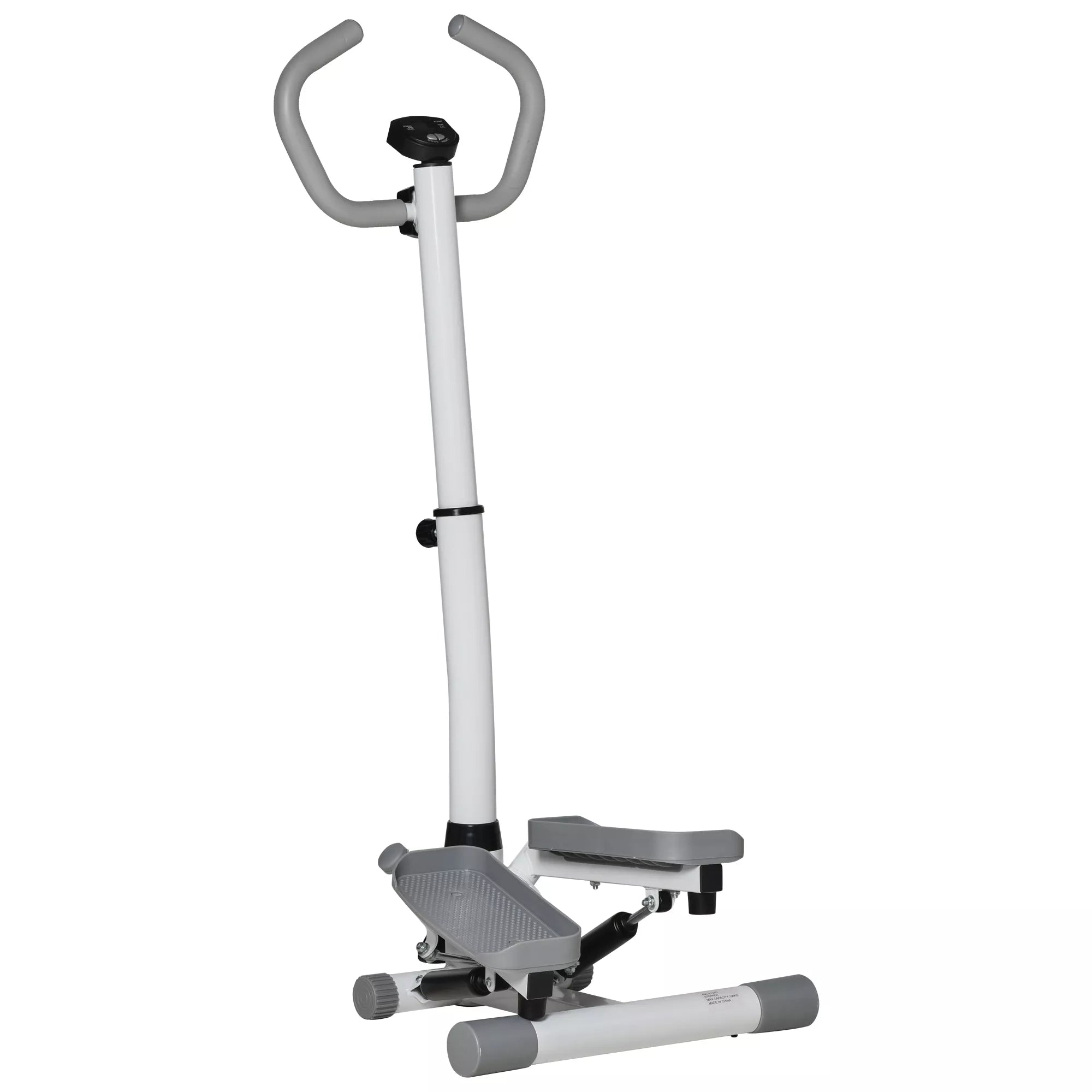 Stepper treniruoklis namams su LCD ekranu, reguliuojamu greičiu, metalo ABS 55 x 53 x 118-128 cm
