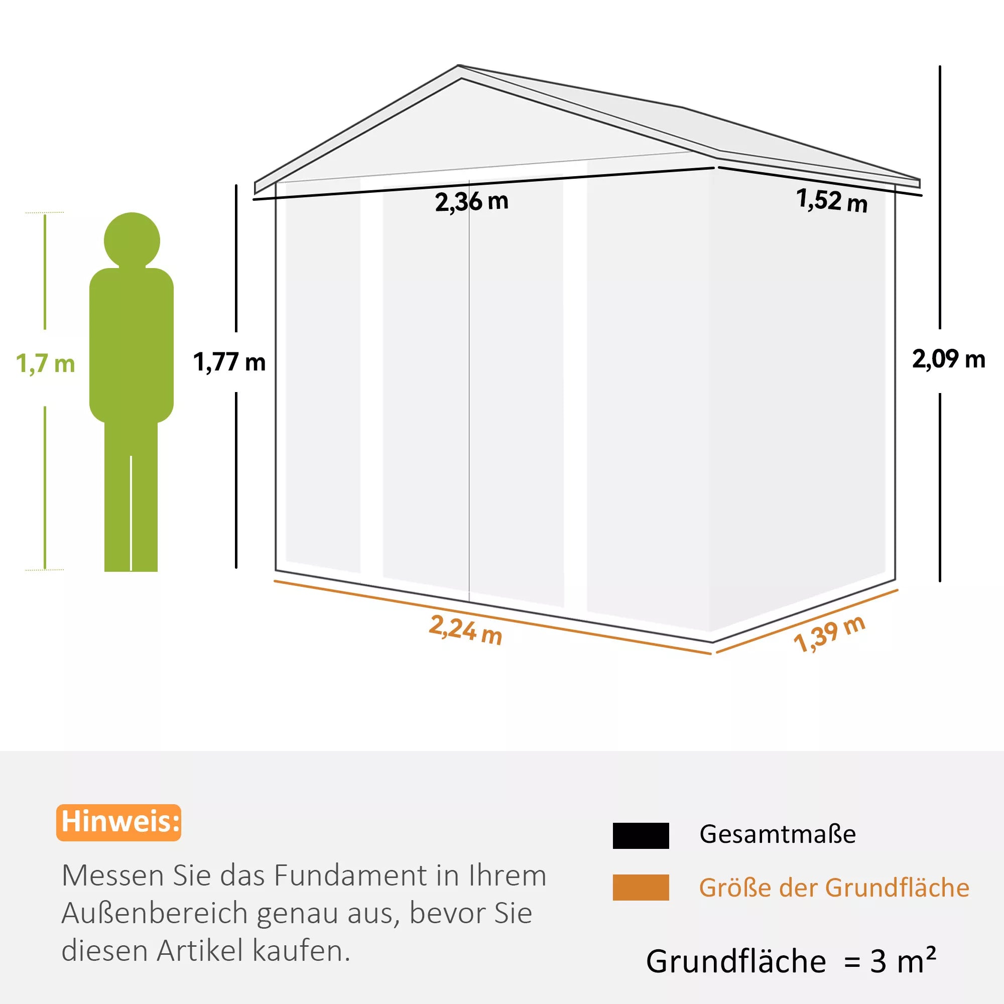 Sodo namelis, įrankių namelis, sodo namelis su langais, atsparus atmosferos poveikiui, medžio imitacija, plienas, 152 x 235,7 x 208,7 cm, rudas