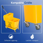 Schema su kompaktišku kibiro dydžiu ir transportavimu