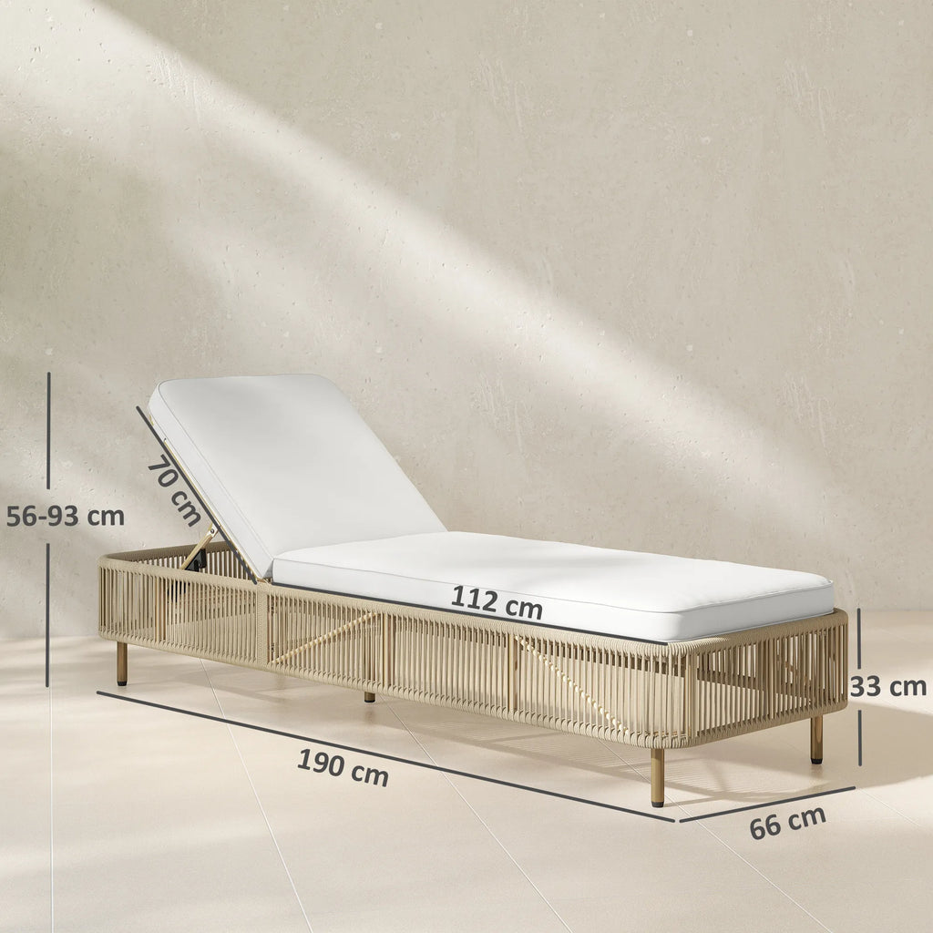 Gulto matmenys: 190x66 cm, atlošas reguliuojamas 56-93 cm