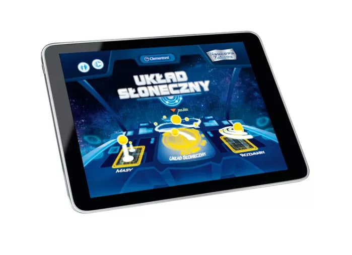 Saulės sistemos modelis Clementoni 50107, lenkų kalba