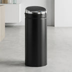 Sensorinė šiukšliadėžė 50 l, automatinė atliekų dėžė, juoda