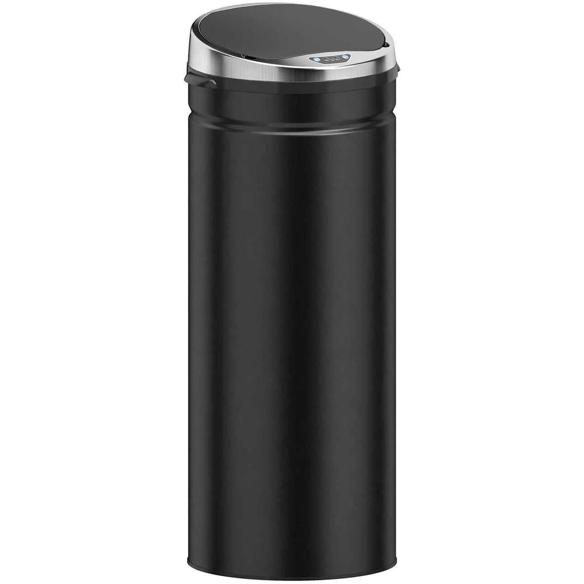 Sensorinė šiukšliadėžė 50 l, automatinė atliekų dėžė, juoda